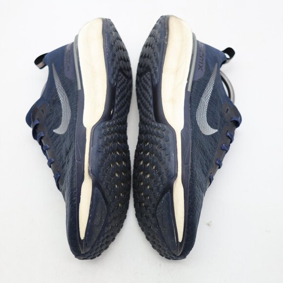 Nike ZoomX Invincible 3 Men's Size 10 Running Shoes Navy Blue Comfort Sneakers - Picture 8 of 9